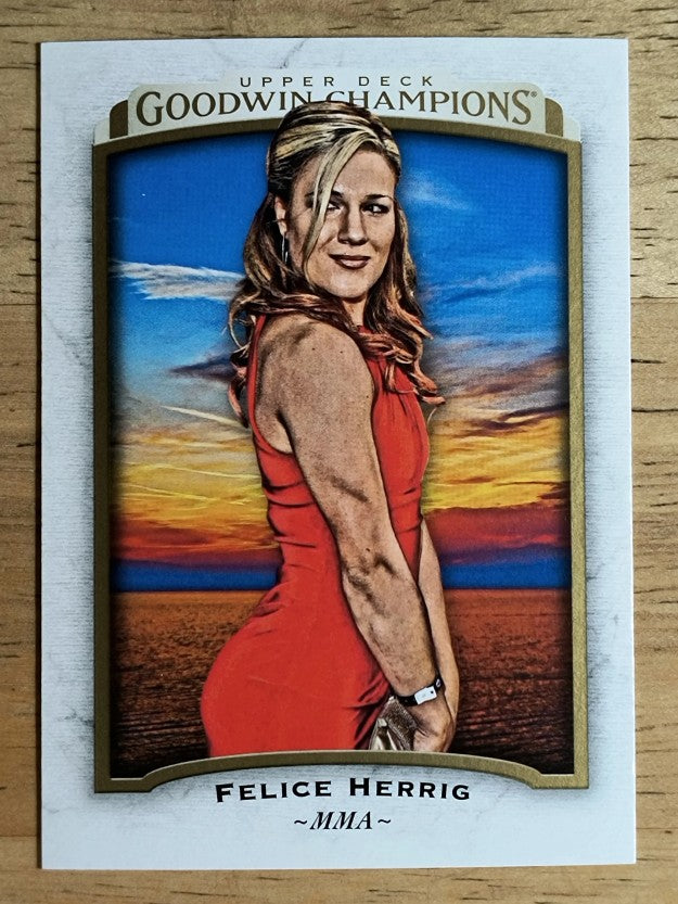 2017 Upper Deck Goodwin Champions #28 Felice Herrig