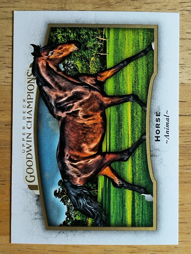 2017 Upper Deck Goodwin Champions #63 Horse