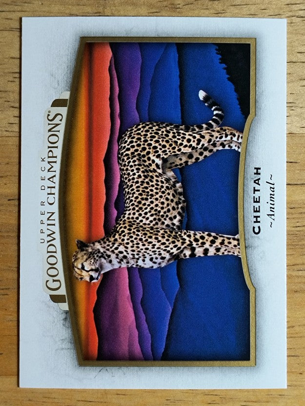 2017 Upper Deck Goodwin Champions #75 Cheetah