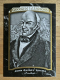 2017 Upper Deck Goodwin Champions #106 John Quincy Adams BW SP