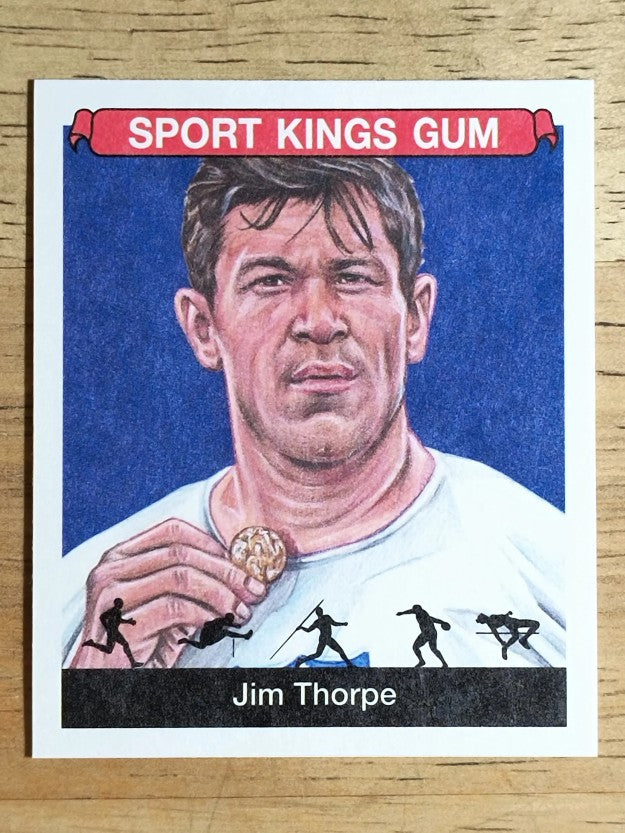 2018 Sportkings Mini #6 Jim Thorpe