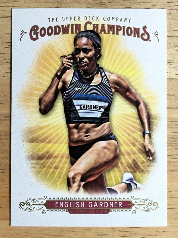 2018 Upper Deck Goodwin Champions #22 English Gardner