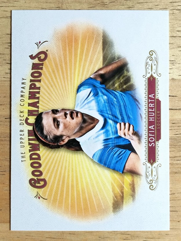 2018 Upper Deck Goodwin Champions #61 Sofia Huerta