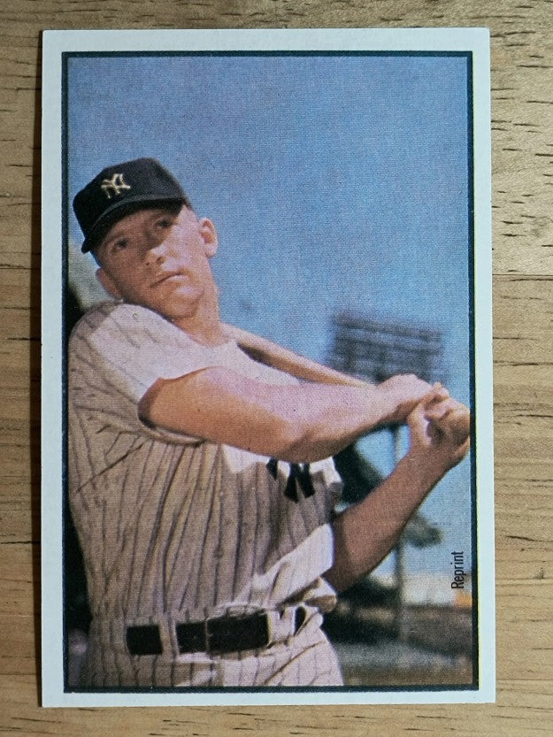 1989 Bowman Reprint Inserts #6 Mickey Mantle 53