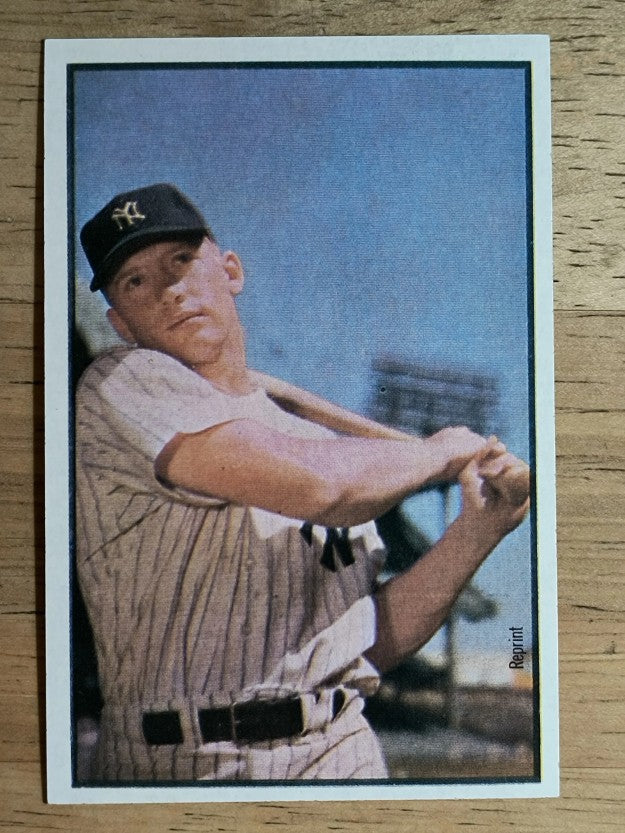 1989 Bowman Reprint Inserts #6 Mickey Mantle 53