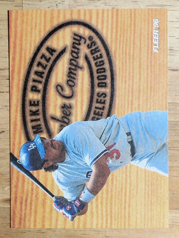 1996 Fleer Lumber Company #6 Mike Piazza