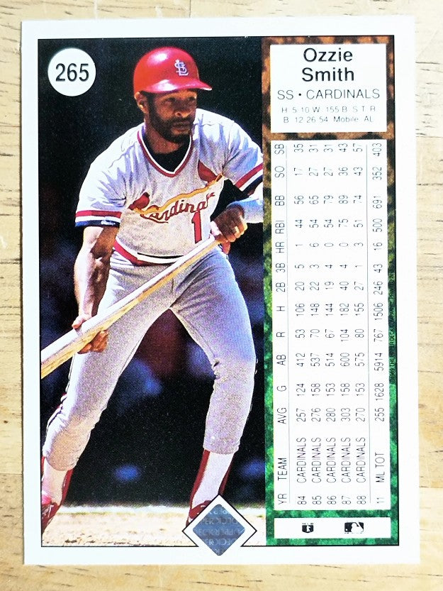 1989 Upper Deck #265 Ozzie Smith