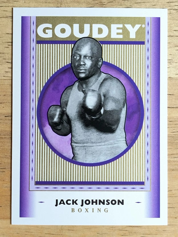 2019 Upper Deck Goodwin Champions Goudey #G38 Jack Johnson