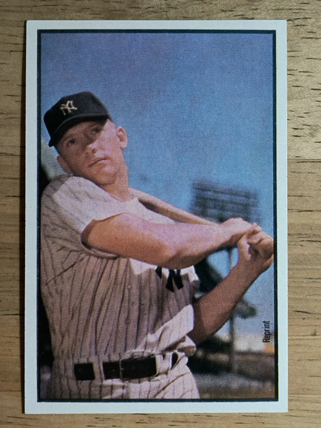 1989 Bowman Reprint Inserts #6 Mickey Mantle 53