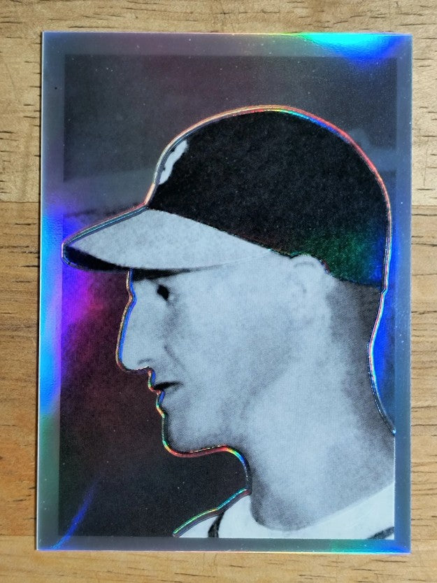 2001 Bowman Chrome Rookie Reprints Refractors #4 Warren Spahn