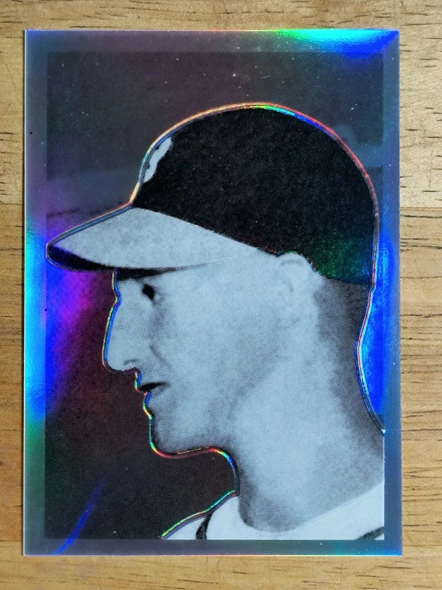 2001 Bowman Chrome Rookie Reprints Refractors #4 Warren Spahn