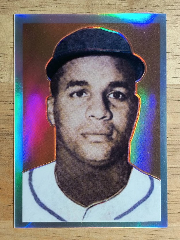 2001 Bowman Chrome Rookie Reprints Refractors #5 Roy Campanella