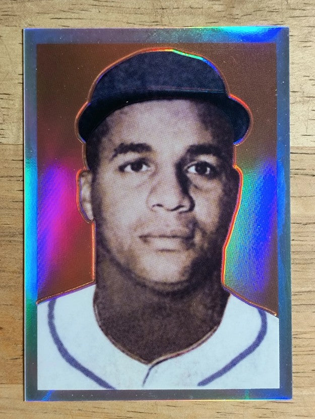 2001 Bowman Chrome Rookie Reprints Refractors #5 Roy Campanella