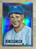 2001 Bowman Chrome Rookie Reprints Refractors #17 Whitey Ford