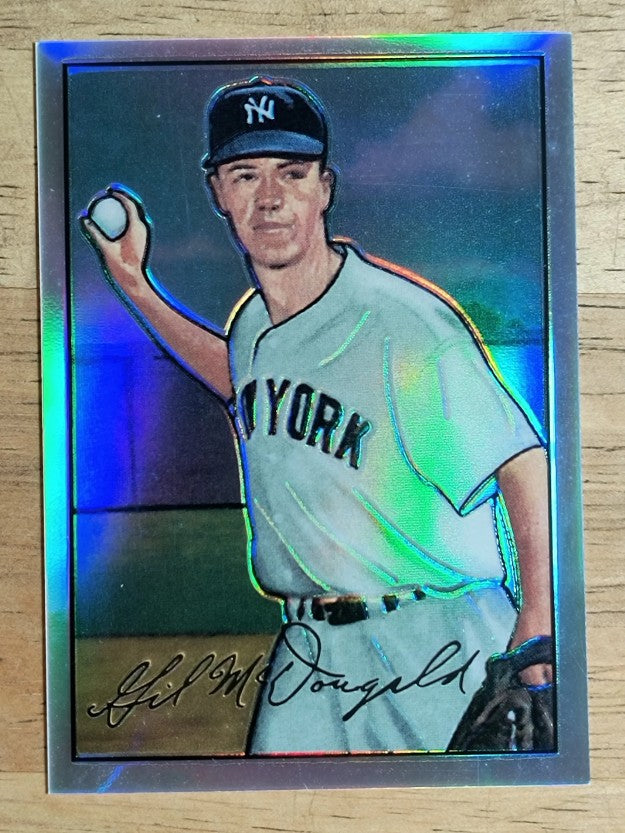 2001 Bowman Chrome Rookie Reprints Refractors #19 Gil McDougald