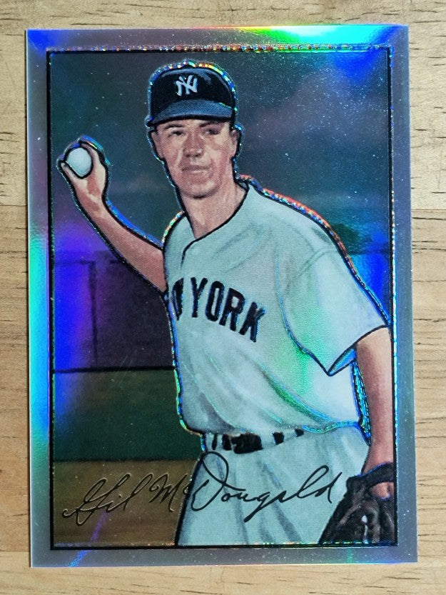 2001 Bowman Chrome Rookie Reprints Refractors #19 Gil McDougald