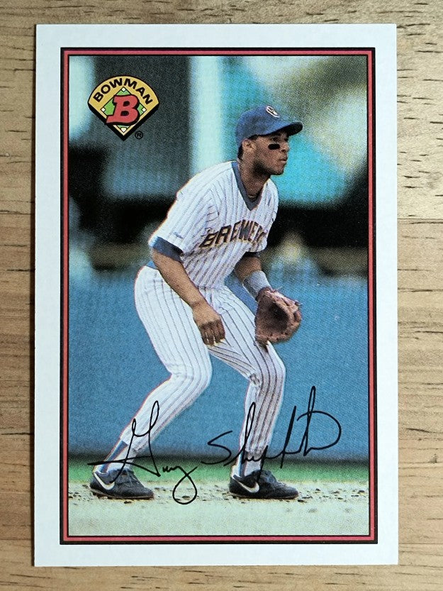 1989 Bowman #142 Gary Sheffield RC