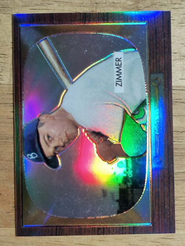 2001 Bowman Chrome Rookie Reprints Refractors #25 Don Zimmer