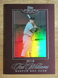 2006 Topps Sterling Framed Burgundy #61 Ted Williams