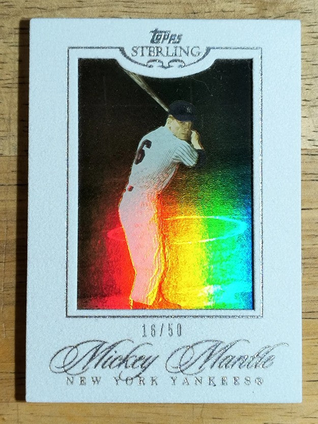2006 Topps Sterling Framed White #20 Mickey Mantle