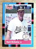 1988 Donruss Bonus MVP's #BC23 Mark McGwire SP