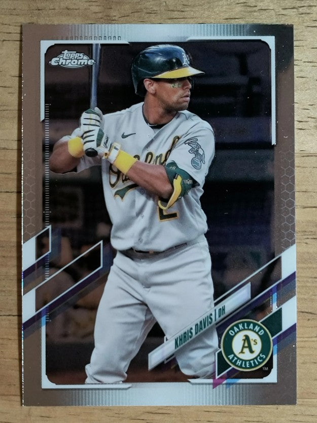 2021 Topps Chrome #216 Khris Davis