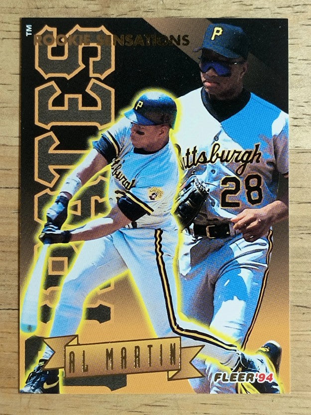 1994 Fleer Rookie Sensations #11 Al Martin