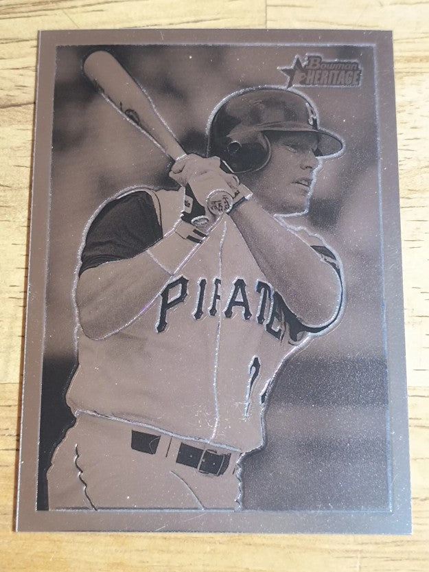 2001 Bowman Heritage Chrome #3 Brian Giles