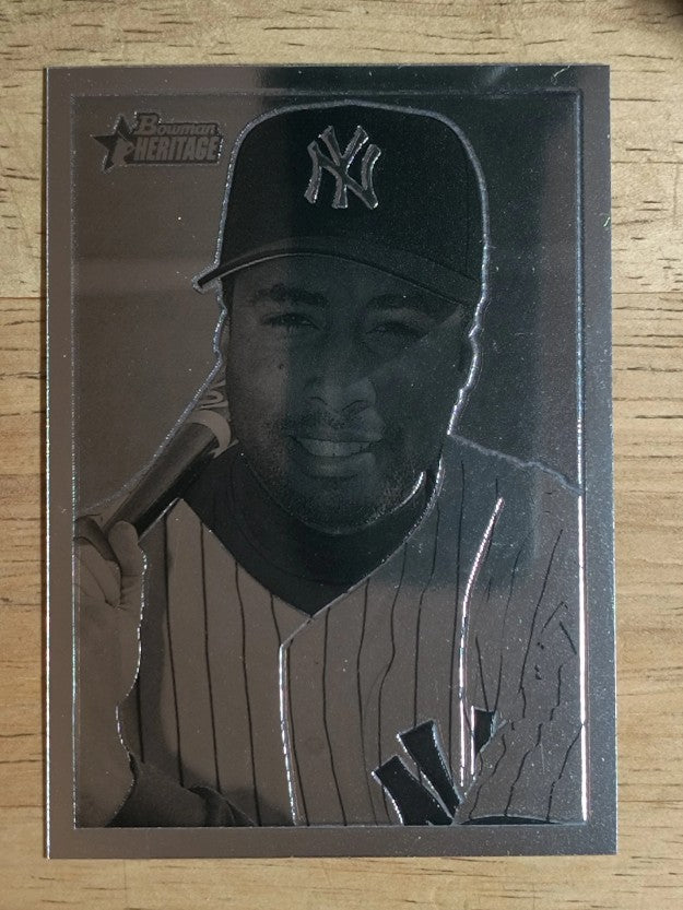2001 Bowman Heritage Chrome #11 Bernie Williams