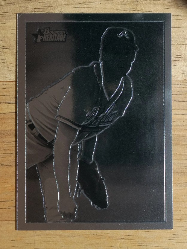 2001 Bowman Heritage Chrome #12 Greg Maddux
