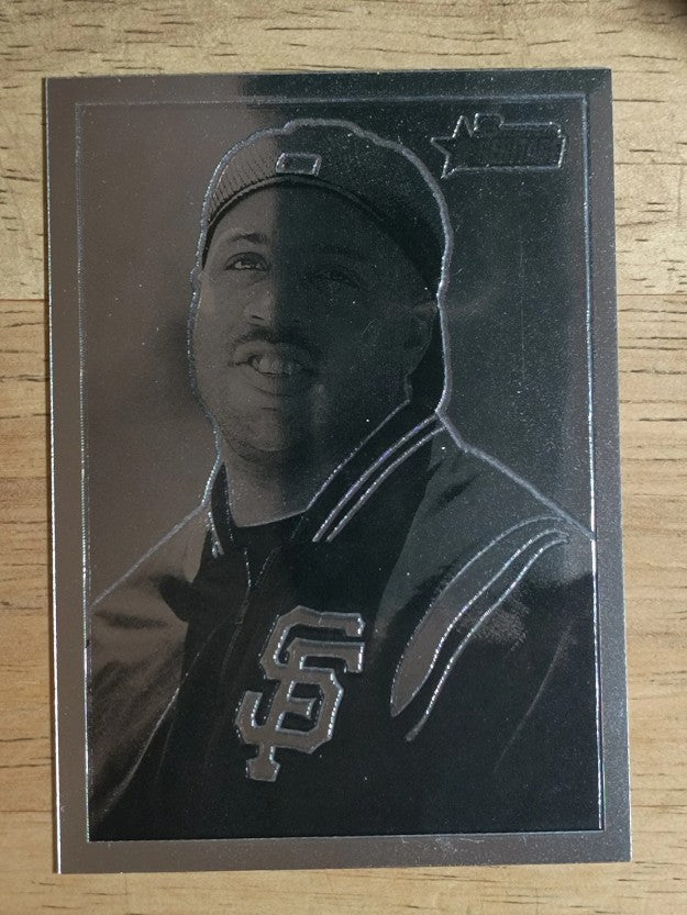 2001 Bowman Heritage Chrome #13 Barry Bonds