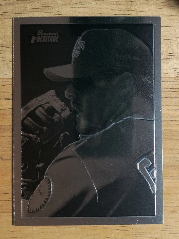 2001 Bowman Heritage Chrome #21 Jason Giambi