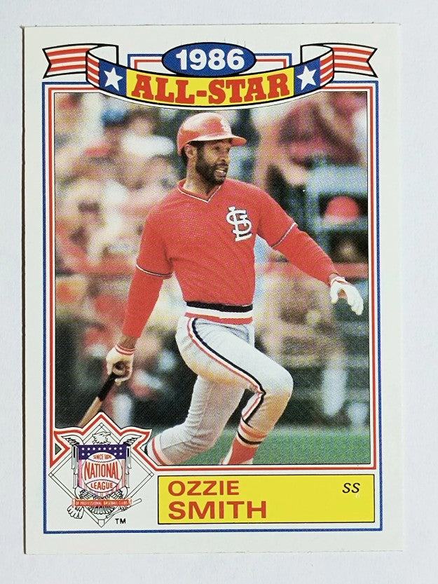 1987 Topps Glossy All-Stars #5 Ozzie Smith