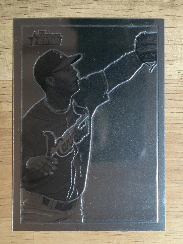 2001 Bowman Heritage Chrome #40 Edgar Renteria