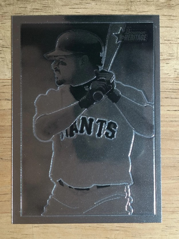 2001 Bowman Heritage Chrome #47 Marvin Benard