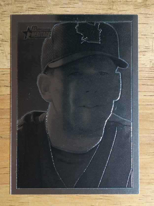 2001 Bowman Heritage Chrome #57 Geoff Jenkins