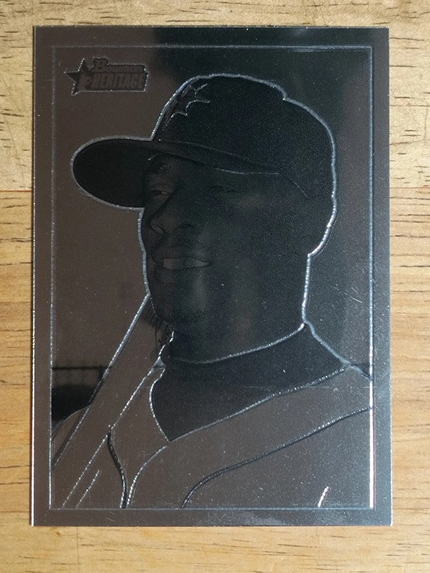 2001 Bowman Heritage Chrome #58 Mike Cameron