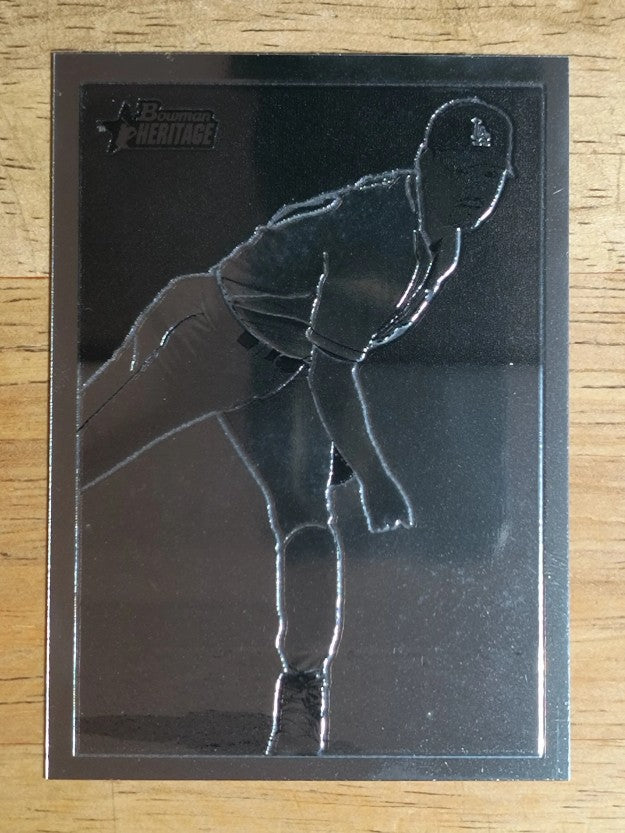 2001 Bowman Heritage Chrome #62 Chan Ho Park