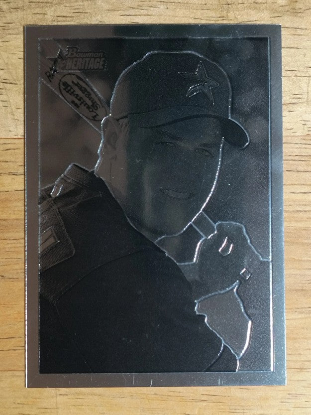 2001 Bowman Heritage Chrome #63 Lance Berkman