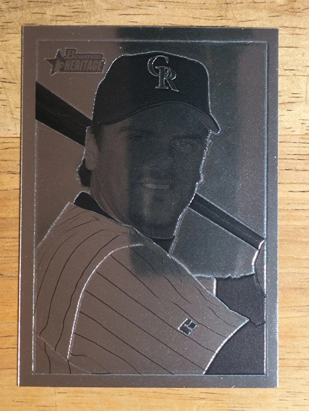 2001 Bowman Heritage Chrome #67 Larry Walker