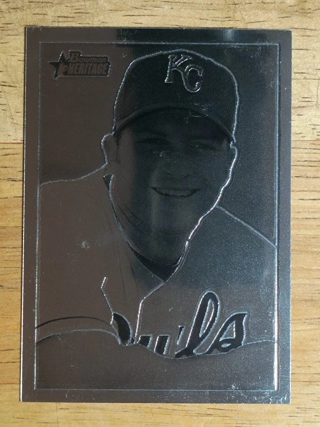 2001 Bowman Heritage Chrome #80 Mike Sweeney