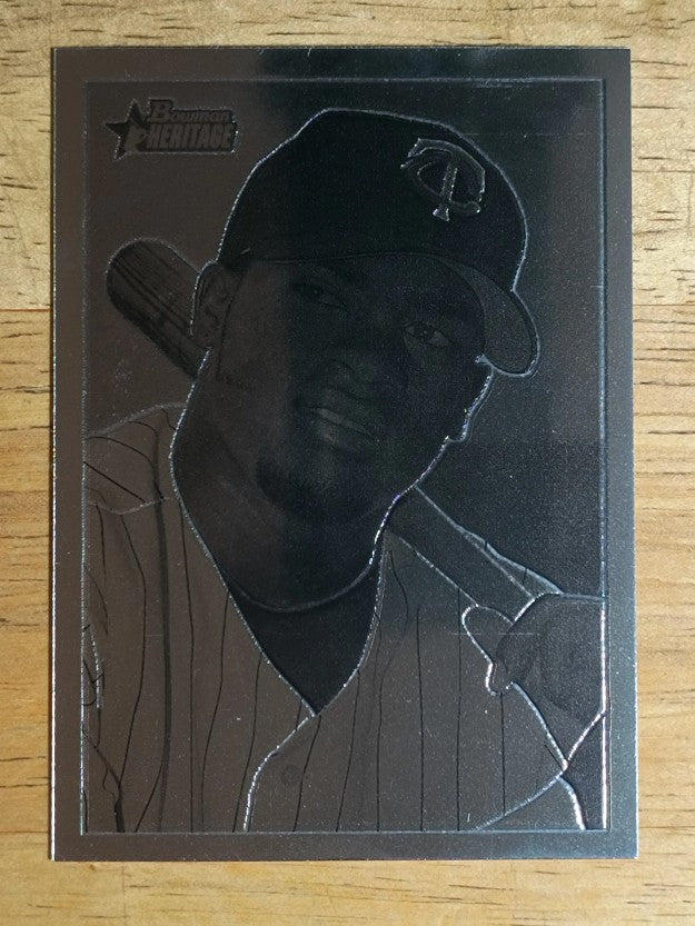 2001 Bowman Heritage Chrome #83 Cristian Guzman