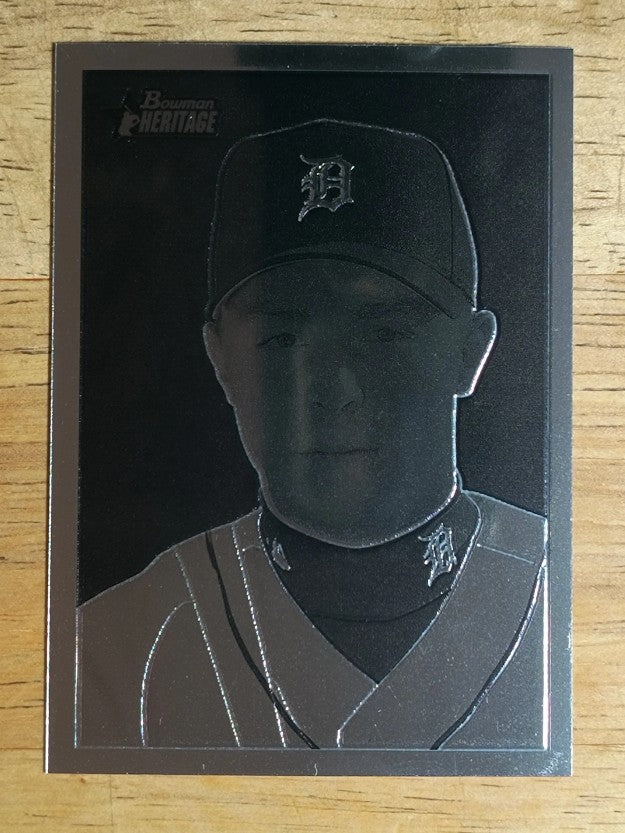 2001 Bowman Heritage Chrome #87 Brandon Inge