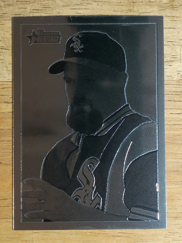2001 Bowman Heritage Chrome #88 David Wells