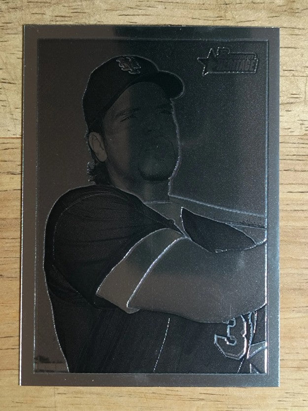 2001 Bowman Heritage Chrome #89 Mike Piazza