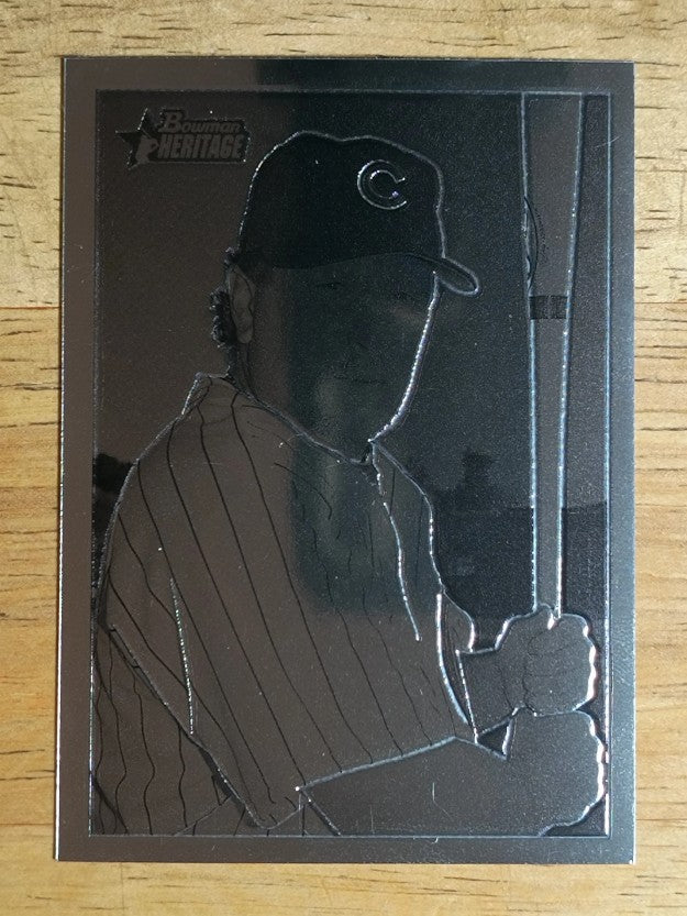 2001 Bowman Heritage Chrome #109 Matt Stairs