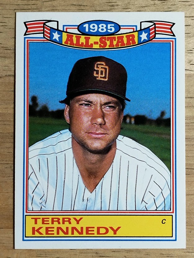1986 Topps Glossy All-Stars #20 Terry Kennedy