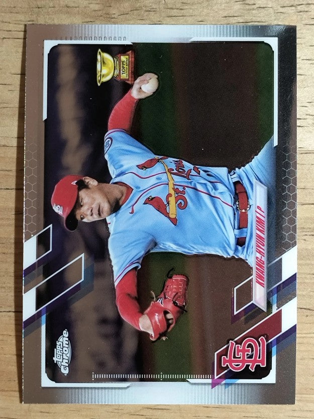 2021 Topps Chrome #153 Kwang-Hyun Kim