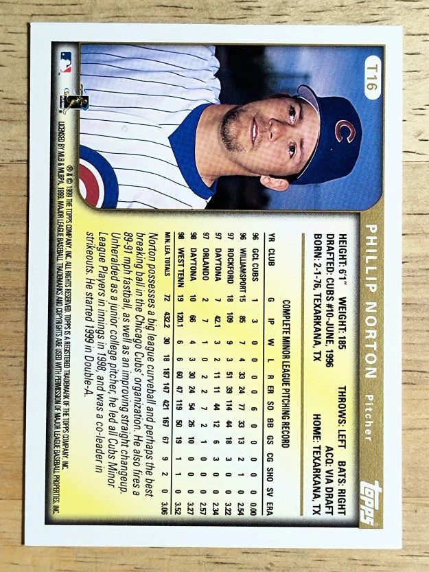1999 Topps Traded #T16 Phil Norton