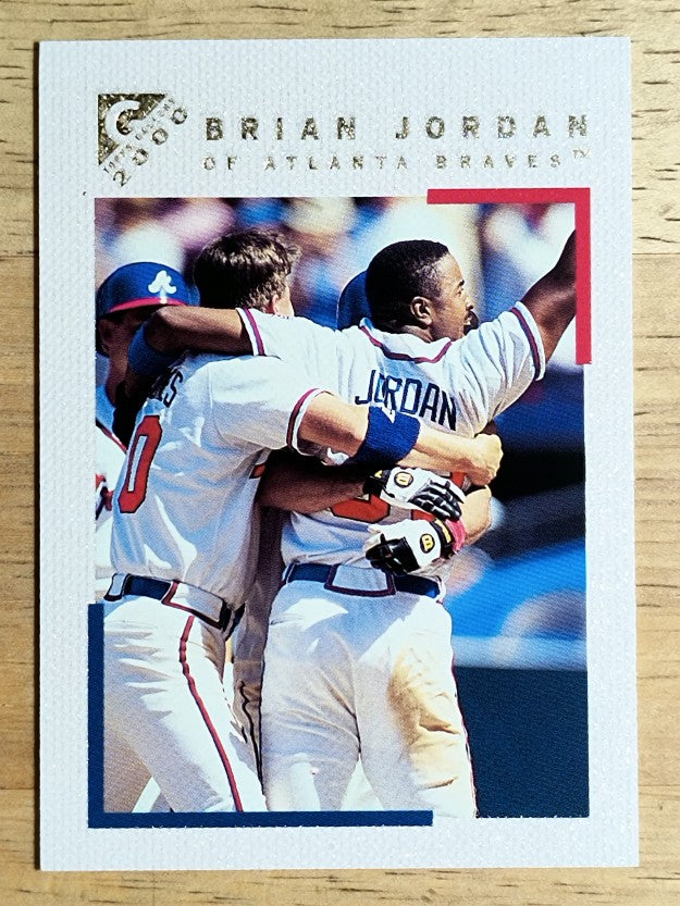 2000 Topps Gallery #52 Brian Jordan